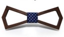 Noeud papillon en bois sculpté J649 13