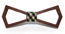 Noeud papillon en bois sculpté J649 2