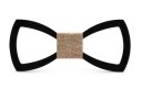 Nœud papillon en bois sculpté J650 11