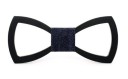 Nœud papillon en bois sculpté J650 12