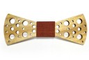 Noeud papillon en bois sculpté J652 2