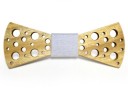 Noeud papillon en bois sculpté J652 4