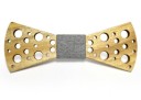 Noeud papillon en bois sculpté J652 5