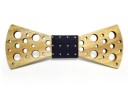 Noeud papillon en bois sculpté J652 6