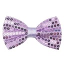 Nœud papillon pailleté Accessoire élégant pour homme Nœud papillon brillant de style Longueur ajustable Taille universelle Idéal pour des événements formels et festifs 18