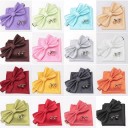 Nœud papillon pour homme, poche et boutons de manchette 2