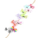 Noeuds colorés pour cheveux - 10 pcs 3