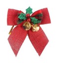 Nœuds décoratifs de Noël 12 pcs 15
