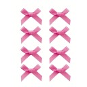 Noeuds pour cheveux 8 pcs Pince 4 x 4 cm Accessoires capillaires mignons Petits nœuds sur pince Décorations élégantes pour cheveux Coiffure stylée pour filles 7