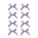 Noeuds pour cheveux 8 pcs Pince 4 x 4 cm Accessoires capillaires mignons Petits nœuds sur pince Décorations élégantes pour cheveux Coiffure stylée pour filles 8