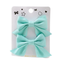Noeuds pour cheveux épingles 2 pcs 6,4 x 3,8 cm Accessoire élégant pour cheveux Noeuds stylés pour filles et femmes Épingles à cheveux 16