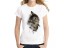 Női 3D póló macskával J539 4