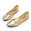 Női arany balerina cipő 2