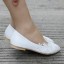 Női balerina cipő virágos csipkével 9
