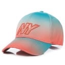 Női baseball sapka színátmenettel Hímzett sapka elöl Fémcsatos pánt Pamut Fejkerület 54-től 62 cm-ig 1