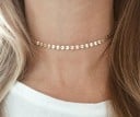 Női choker nyaklánc D273 1