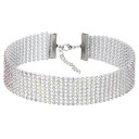 Női choker strasszos 7