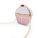 Női crossbody táska édesség formájában Arany színű vállpántos lánc Cipzáras záródás PU bőr és poliészter anyag 7