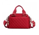 Női crossbody táska Steppelt rombusz minta Két rövid fül és széles állítható pánt Nylon és poliészter 25 x 16 x 11 cm 2
