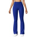 Női divatos, masszív leggings V-kivágású derékkal, push-up hatású, magas derékkal, karcsúsított szabással, bővülő szárral. Elegáns, formázó leggings hétköznapi viseletre. 4