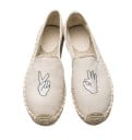 Női espadrilles nyomtatással 5