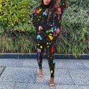 Női felső hosszú ujjal és leggings B995 1