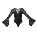Női hosszú ujjú csipke body B812 1