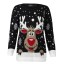 Női karácsonyi pulóver rénszarvassal J1227 5
