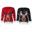 Női karácsonyi pulóver rénszarvassal J1227 2