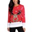 Női karácsonyi pulóver rénszarvassal J1227 4