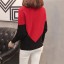 Női kétszínű pulóver G371 2