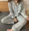 Női kockás pizsama P2663 2