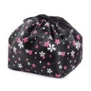 Női kozmetikai táska húzózsinórral Puha oxford anyagból készült táska Méretek: 17 x 19 x 19 cm Kozmetikai és apróságok tárolója 4