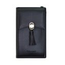 Női mini crossbody táska mobiltelefonhoz Bojttal Fém díszítőelem Elülső zseb Műanyag PU bőr Szélesség 11 cm Magasság 18 cm 1