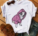 Női póló chihuahua nyomtatással 9