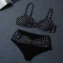 Női pöttyös bikini P1123 1