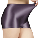 Női sportos rövidnadrág Fényes Egyszínű Bambuszrost Spandex Rugalmas kényelmes fitnesz rövidnadrágok 11