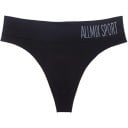 Női sportos tanga széles derékkal, rugalmas, minimális hátsó résszel, szexi fehérnemű mindennapi viselethez 1