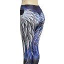 Női szexi szárnyas 3D leggings 9