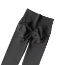 Női varrás nélküli push-up leggings magas derekú, elasztikus sportleggings edzéshez, fitneszhez, jógához, futáshoz, edzőteremhez, kényelmes fazon 2