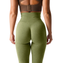 Női varratmentes, rugalmas sportleggings fitnesz edzéshez, rugalmas és kényelmes leggings edzőterembe, jógába, futáshoz, mindennapi viseletre 7
