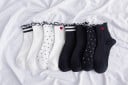 Női zoknik fodrokkal Pamut spandex 9