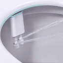 Non-electric Bidet Attachment with Cold Water Retractable Self-cleaning Nozzle Adjustable Pressure Horizontal Spray For Toilets in Europe 2
