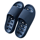 Non-slip Men's Slippers with Water Drainage Holes Lightweight Bathroom Footwear Quick-drying Slippers Breathable House Shoes Comfortable Fit 2