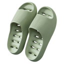 Non-Slip Women's Slippers with Water Drainage Holes Lightweight Bathroom Footwear Quick-Drying Slippers Breathable House Shoes Comfortable Fit 3