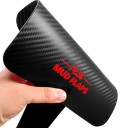 Noroi 36 x 21 cm Set 2 buc Părți flexibile de protecție cu model din fibră de carbon pentru partea din față sau din spate a vehiculului 3