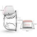 Nositelná elektromos anyatej-mellszívó 24 mm 240 ml szilikon műanyag 3 üzemmód 10 szívási szint USB-C újratölthető szoptatáshoz 5