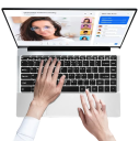 Notebook 14,1" IPS displej Full HD 1920 x 1080 Intel 10. generace 12 GB LPDDR4 RAM 2 TB SSD baterie 5000 mAh Windows 11 Stříbrný na cesty 3