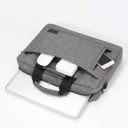 Notebook táska 13-tól 14,2 hüvelykig légzsákkal párnázva 37 x 27 x 6 cm Leválasztható pánt MacBook Air és Pro számára 5
