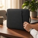 Notebook táska 14-től 15,4 hüvelykig Oldalsó füllel és cipzáras elülső zsebbel 38,5 x 27 x 3 cm Vízlepergető MacBook Prohoz 7